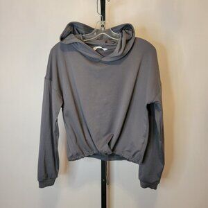 Bluenotes Semi Crop Toggle  Hoodie